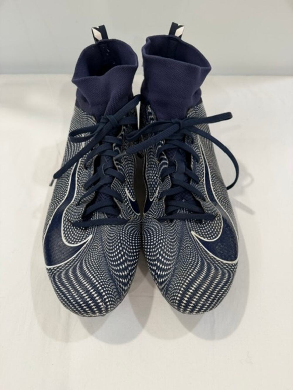 Nike Vapor Untouchable 3 Pro Navy Football Cleats Men's 10.5